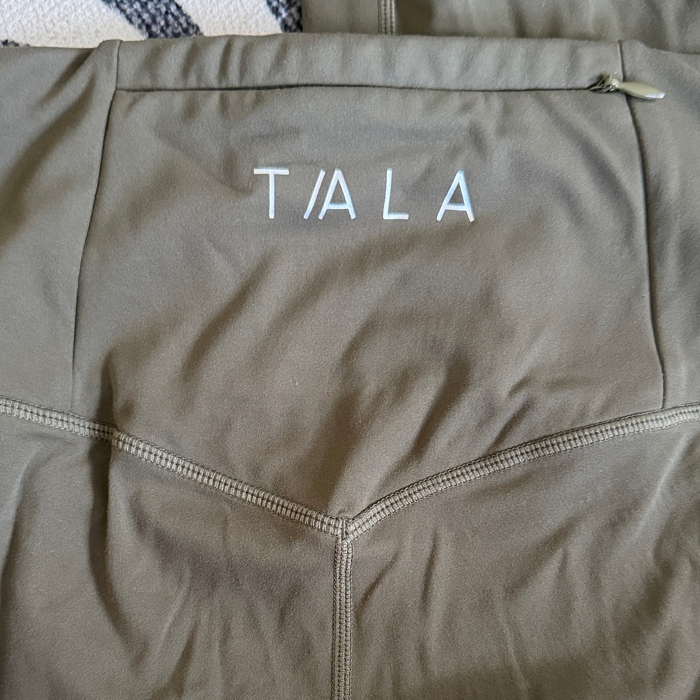 TALA Olive Green Leggings Skinluxe Size XS